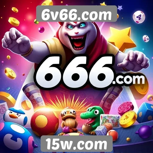 Variedade de jogos disponíveis no 6v66.com